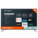 onn. 50" 4K UHD LED Roku Smart TV with HDR, Voice Control, 60Hz, VESA, 3 HDMI Ports