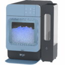 Orgo Sonic Countertop Ice Maker, 33 lbs Nugget Ice, Blue, Compact & Efficient