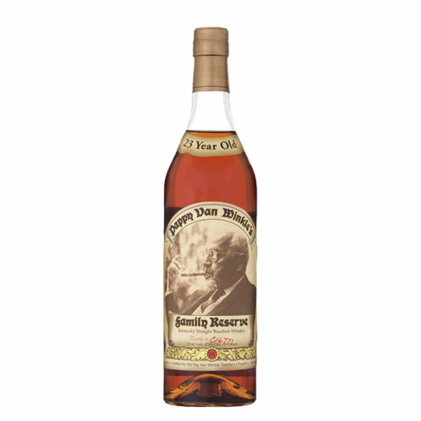 Pappy Van Winkle 23 Year Family Reserve Bourbon Whiskey 750ml - Aged, Rich Flavor, Deep Amber