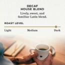 Peet's Coffee Decaf Dark Roast K-Cup Pods, House Blend, 75 Count - Keurig Compatible, Rich Spicy Flavor