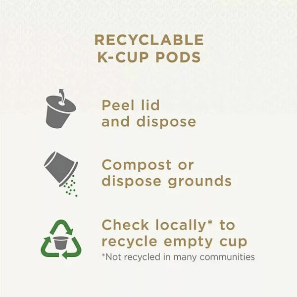 Peet's Coffee Decaf Dark Roast K-Cup Pods, House Blend, 75 Count - Keurig Compatible, Rich Spicy Flavor - Image 2