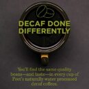 Peet's Coffee Decaf House Blend Dark Roast K-Cup Pods, 88 Count, 100% Arabica, Compatible with Keurig Brewers
