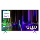 Philips 55" 4K QLED Roku Smart TV with Dolby Vision, HDR10, Alexa & Google Assistant Compatible