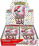 Pokemon Scarlet & Violet 151 Expansion Card Box - 20 Japanese Booster Packs, Trading Card Game