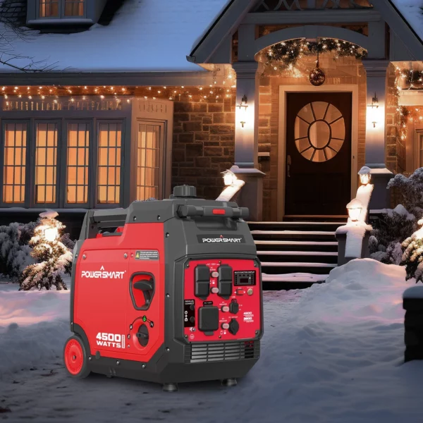 PowerSmart 4500W Portable Gas Inverter Generator, Electric Start, Super Quiet, Outdoor Use - Image 8