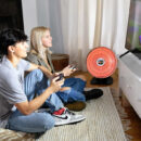 Presto HeatDish Plus 1000W Parabolic Heater with Adjustable Tilt, Energy-Efficient
