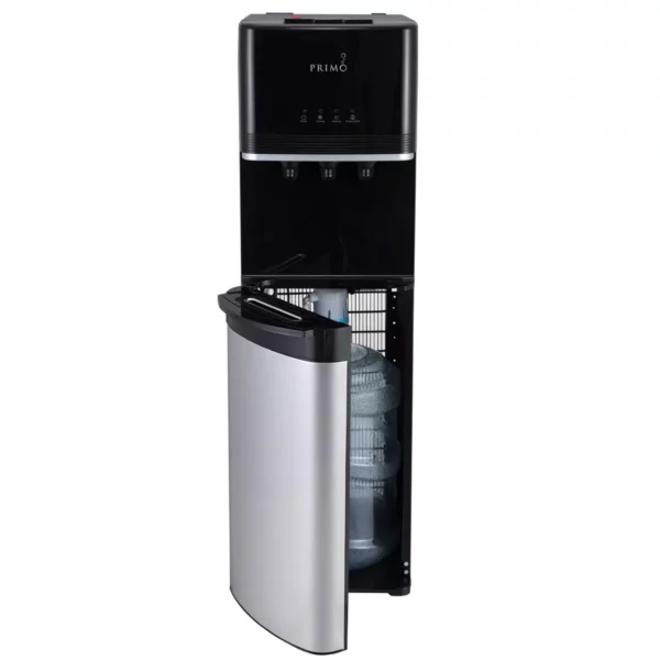 Primo Deluxe Stainless Steel Bottom-Load Water Cooler Dispenser, 3-Temp Settings, Freestanding - Image 3