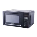 Proctor Silex 700W Black Countertop Microwave, 0.6 cu ft, LED Display, 10 Power Levels