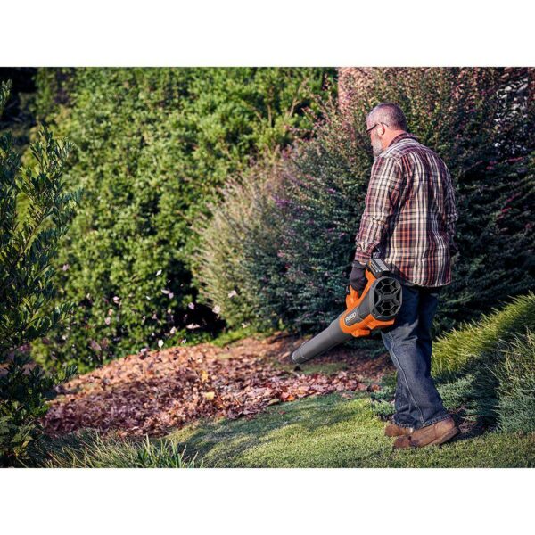 RIDGID 18V Brushless Cordless Leaf Blower R01601K with 6.0Ah Battery, 510 CFM, 130 MPH - Image 9