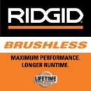 RIDGID 18V Brushless Cordless Nailer Combo Kit with Brad & Finish Nailers, Battery & Charger