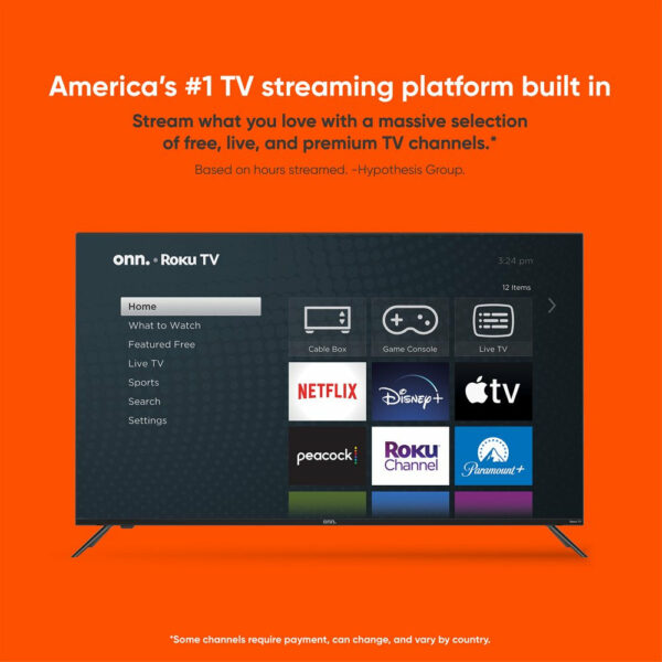 Roku 50" 4K UHD LED Smart TV with HDR, Voice Control, and Smart Home Compatibility - Image 5