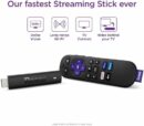Roku Streaming Stick 4K - Portable 4K HDR Streaming Device with Voice Remote & Long-Range Wi-Fi