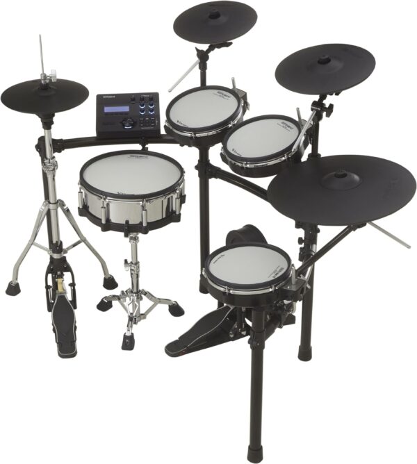 Roland TD-27KV V-Drums Electronic Drum Set with PD-140DS Digital Snare & 18" Ride Cymbal
