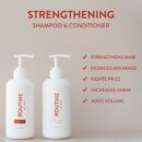 Routine Wellness Vegan Biotin Shampoo & Conditioner Set, Rose Hips, 14oz, for Stronger Hair, Pack of 2
