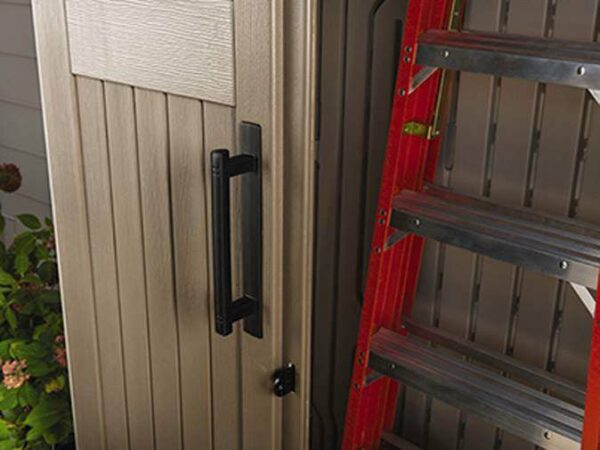 Rubbermaid Outdoor Storage Shed 52 Cu.Ft, Weather-Resistant, Lockable Doors, Durable Double-Wall Construction, Maintenance-Free - Image 6