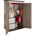 Rubbermaid Outdoor Storage Shed 52 Cu.Ft, Weather-Resistant, Lockable Doors, Durable Double-Wall Construction, Maintenance-Free
