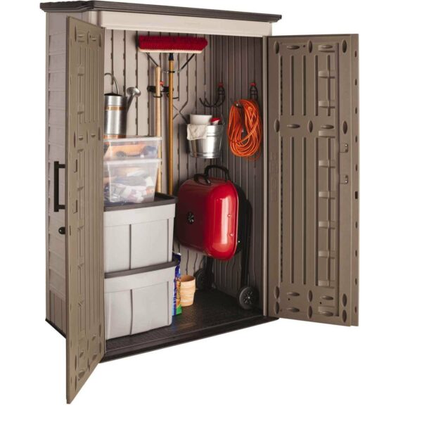 Rubbermaid Outdoor Storage Shed 52 Cu.Ft, Weather-Resistant, Lockable Doors, Durable Double-Wall Construction, Maintenance-Free - Image 2