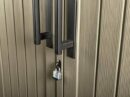 Rubbermaid Outdoor Storage Shed 52 Cu.Ft, Weather-Resistant, Lockable Doors, Durable Double-Wall Construction, Maintenance-Free