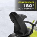 RYOBI 40V HP Brushless 18" Cordless Snow Blower with 6.0 Ah Battery & Charger