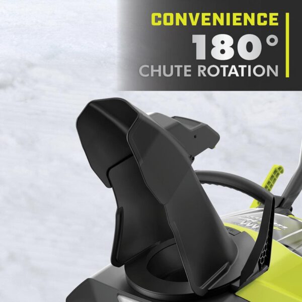 RYOBI 40V HP Brushless 18" Cordless Snow Blower with 6.0 Ah Battery & Charger - Image 12