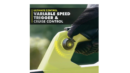 RYOBI 40V HP Brushless Cordless Leaf Blower, 730 CFM, 190 MPH, 2x 4.0 Ah Batteries & Charger, 57 dB Quiet