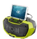 Ryobi One+ P746 18V Bluetooth Radio with Dual Power & USB Charging Port