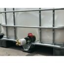 Schutz 330 Gallon Used Polyethylene Food Grade IBC Water Container for Drinking & Rainwater