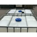 Schutz 330 Gallon Used Polyethylene Food Grade IBC Water Container for Drinking & Rainwater