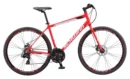Schwinn Kempo Men's Hybrid Bike, 21-Speed, 700c Aluminum Frame, Red
