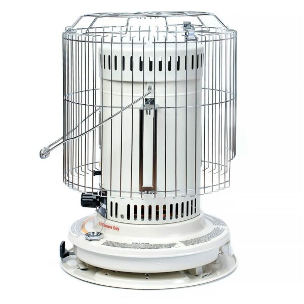 Sengoku HeatMate 23,500 BTU Portable Indoor Kerosene Heater, 1.9-Gallon, White, Heats 1000 Sq Ft - Image 3