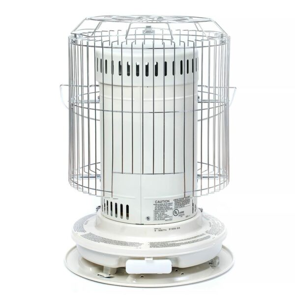 Sengoku HeatMate 23,500 BTU Portable Indoor Kerosene Heater, 1.9-Gallon, White, Heats 1000 Sq Ft - Image 2