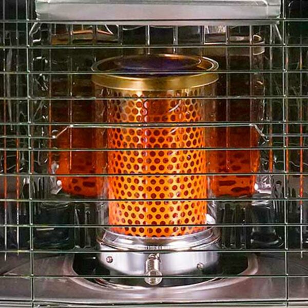 Sengoku KeroHeat 10,000 BTU Portable Kerosene Heater, Indoor/Outdoor, Safety Shut-Off, White - Image 2