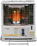 Sengoku KeroHeat 10,000 BTU Portable Kerosene Heater, Indoor/Outdoor, Safety Shut-Off, White
