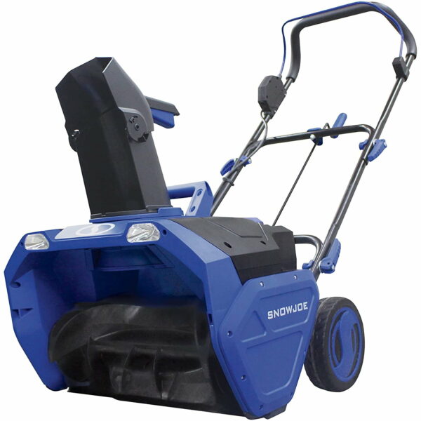 Snow Joe 48V Cordless 20" Snow Blower with 2 Batteries & Charger, 180° Chute, LED Light - Image 3