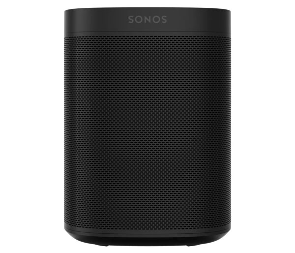 Sonos One Gen 2 Smart Speaker with Alexa & Google Assistant, Bluetooth, Black/White - Image 2