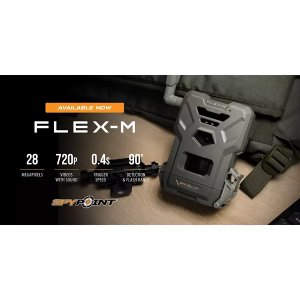 SpyPoint Flex-M 28MP Trail Camera Twin Pack with Infrared Flash and SD Cards - Image 9