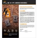 SpyPoint Flex-M 28MP Trail Camera Twin Pack with Infrared Flash and SD Cards