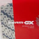SRAM GX Eagle 12-Speed Chain with PowerLock, 126 Links, Silver/Gray, Mountain Bike Accessory