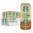 Starbucks Doubleshot Vanilla Espresso Energy Drink, 15oz, 12-Pack Cans