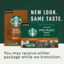 Starbucks Pike Place Roast Medium Coffee K-Cups, 96-Count, 100% Arabica, Keurig Compatible