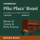 Starbucks Pike Place Roast Medium Coffee K-Cups, 96-Count, 100% Arabica, Keurig Compatible