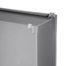Sterilite Heavy-Duty 4 Drawer Plastic Storage Unit, Flat Gray, BPA-Free