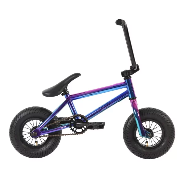 Sullivan Mini BMX Bike Neo-Chrome - Kids Freestyle, 10" Lightweight Wheels, 3" Tires, 25T-9T Gearing, Ages 7-12 - Image 3