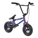 Sullivan Mini BMX Bike Neo-Chrome - Kids Freestyle, 10" Lightweight Wheels, 3" Tires, 25T-9T Gearing, Ages 7-12