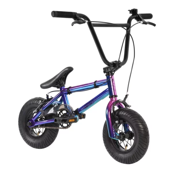 Sullivan Mini BMX Bike Neo-Chrome - Kids Freestyle, 10" Lightweight Wheels, 3" Tires, 25T-9T Gearing, Ages 7-12 - Image 2