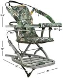 Summit Viper SD Climbing Treestand - Lightweight Aluminum, Foam-Padded Seat, 300 lbs Capacity, Safety Harness Included