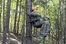 Summit Viper SD Climbing Treestand - Lightweight Aluminum, Foam-Padded Seat, 300 lbs Capacity, Safety Harness Included