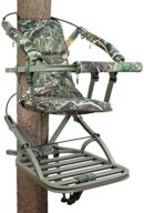 Summit Viper SD Climbing Treestand - Lightweight Aluminum, Foam-Padded Seat, 300 lbs Capacity, Safety Harness Included