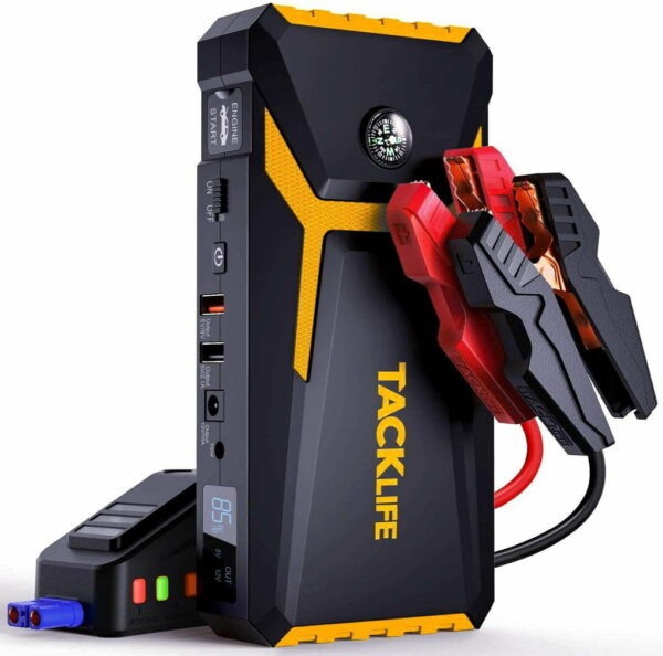 TACKLIFE T8 Car Jump Starter 800A 18000mAh 12V Battery Booster for Gas & Diesel Engines