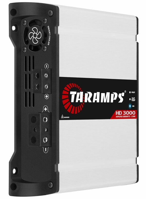 Taramps HD 3000 1-Channel 3000W RMS Class D Car Amplifier with LED Monitor & Crossover - Image 2
